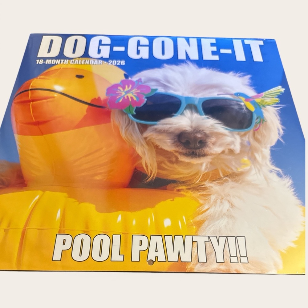 2026 Calendar - Vibrant Pool Party Theme